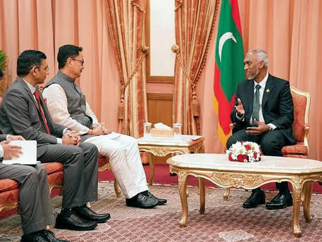 President Muizzu's Diplomatic Games: Playing India and China