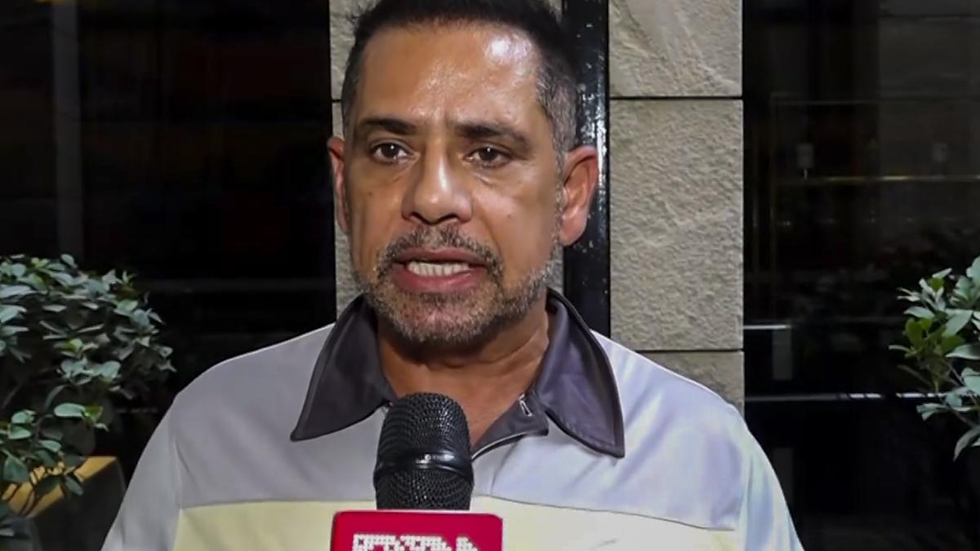 Robert Vadra speaks with the media regarding the Pahalgam terror attack, April 23, 2025. File | Photo Credit: PTI | The Hindu