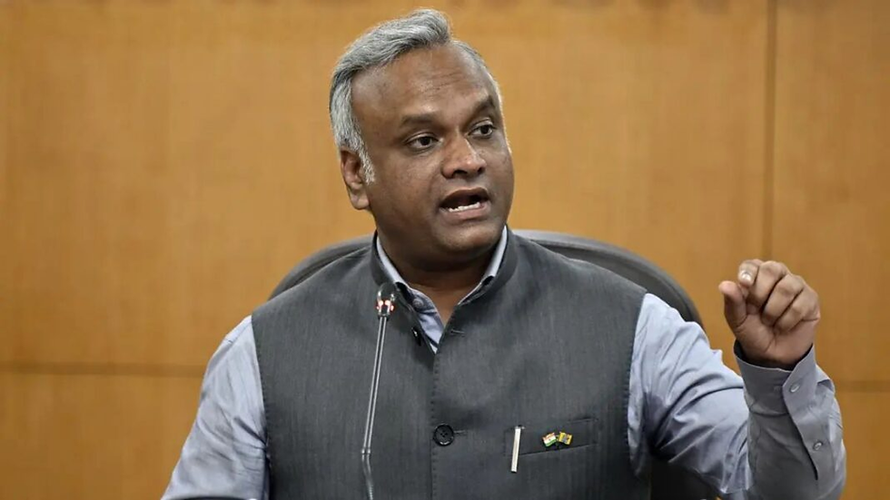 Karnataka Home Minister Priyank Kharge Faces Criticism Over Remarks on Protesting Police Exam Aspirants