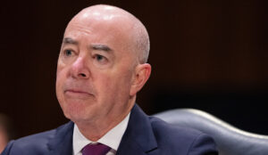 The DHS Secretary reveals a "job giveaway" for newly arrived migrants holding work permits