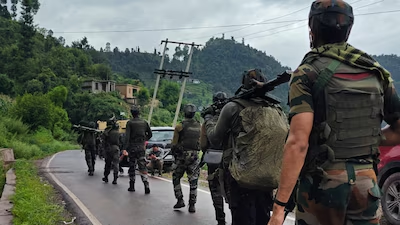 The encounter followed credible intelligence inputs regarding a possible infiltration attempt. (PTI File Image) | News18