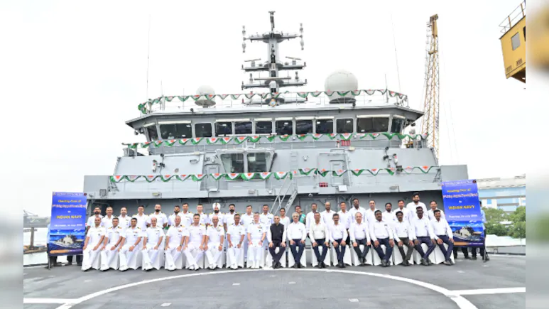Indian Navy Strengthens Underwater Rescue Capabilities with Indigenous Diving Support Vessel 'Nipun'