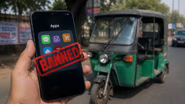 Centre bans apps (AI generated image) | Firstpost