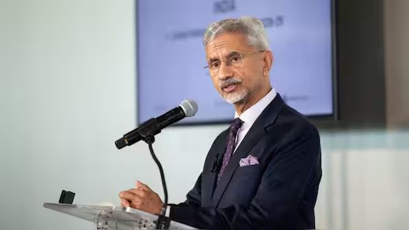 External Affairs Minister S Jaishankar launches India's campaign for a non-permanent UN Security Council seat for the 2028–29 term at the United Nations Headquarters in New York. (image/X) | Firstpost