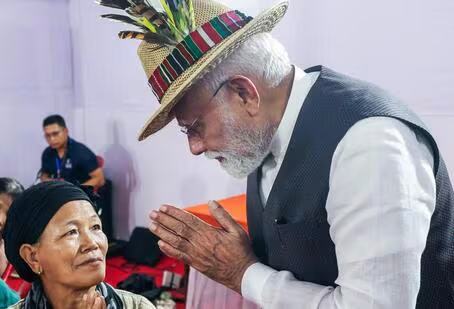 A New Dawn for Manipur: PM Modi’s Message of Peace, Unity, and Development