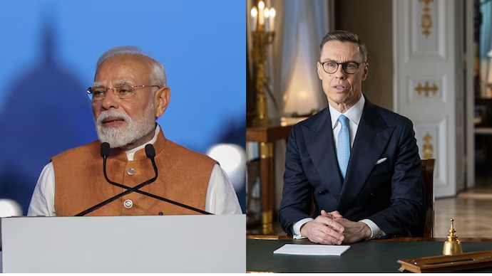 PM Narendra Modi, Finnish President Alexander Stubb | India Today