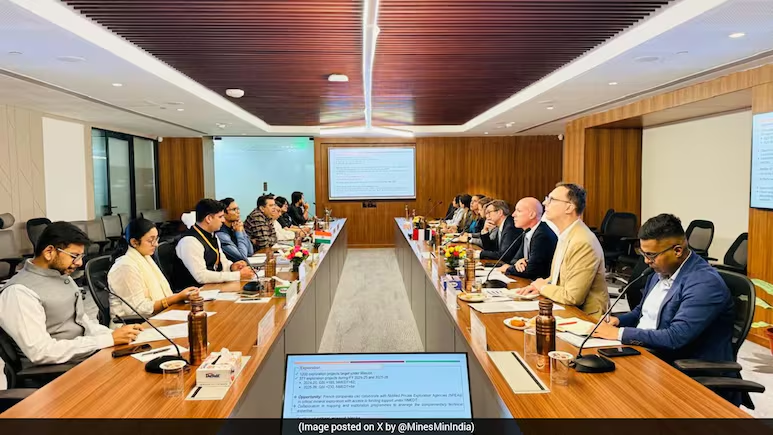 India and France Strengthen Strategic Cooperation with Inaugural Joint Working Group Meeting on Critical Minerals