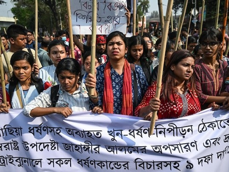Bangladesh: Man arrested for sexual harassment released as victim faces threats; perpetrator welcomed by cheering crowd