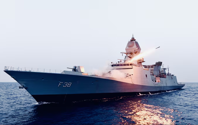 Indian Navy Strengthens Maritime Defence with the Induction of Stealth Frigate INS Mahendragiri