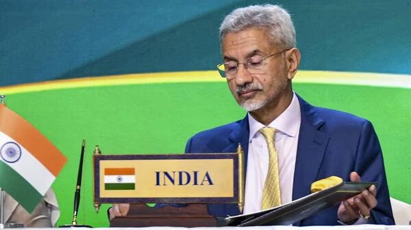 External affairs minister S Jaishankar. (Photo from X)(HT_PRINT)