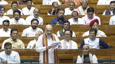 File photo of Home Minister Amit Shah. (Pic: Screengrab from SansadTV) | News18