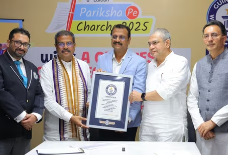Pariksha Pe Charcha 2025 Creates Guinness World Record with Over 35 Million Registrations