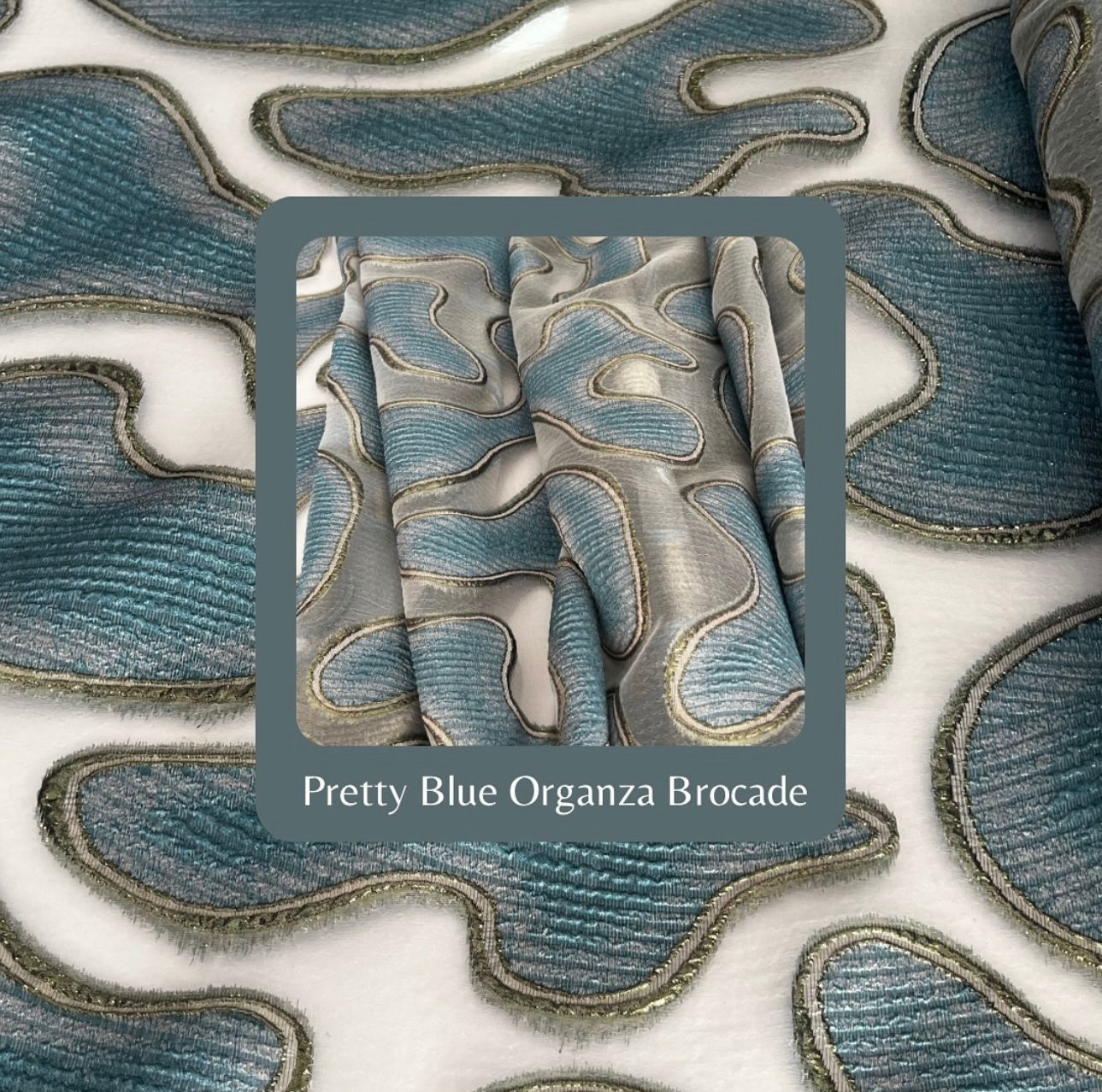 ORGANZA BROCADE 