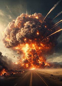 a mass explosion on earth that destroys all of hum.jpg