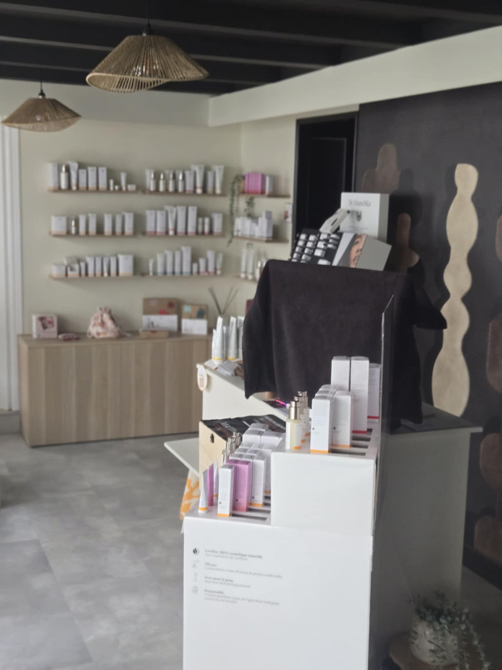 Accueil du salon – Le Cocon de Marie