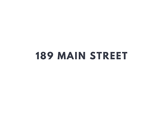 189 Main Street - Logo