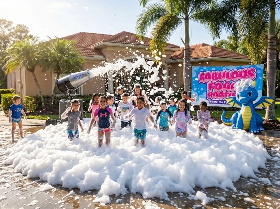 Fabulous Foam Parties — Brevard County’s #1 Foam Party Service, Where the Fun Begins