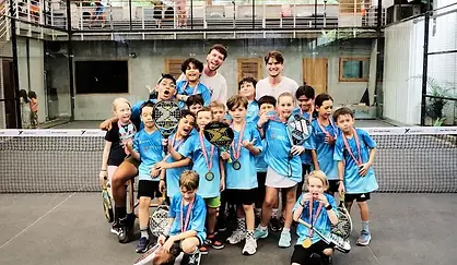 Kids academy tournament group picture