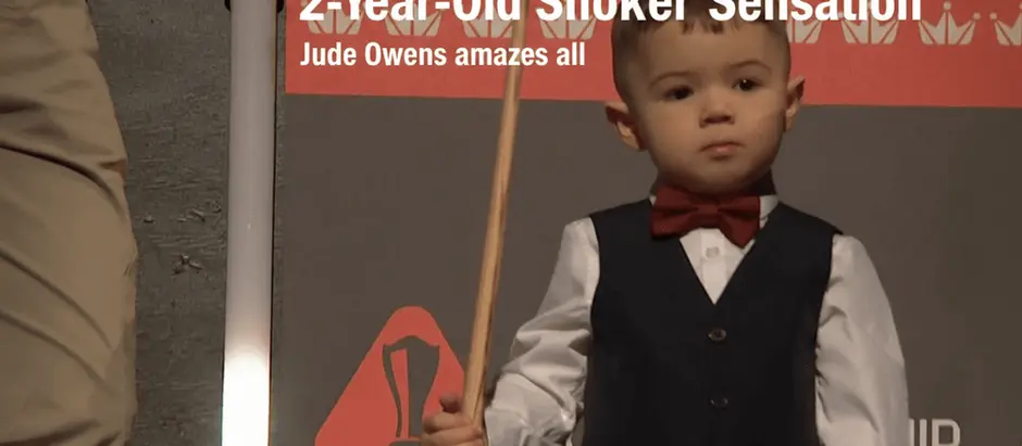 Remember the Name: How 2-Year-Old Jude Owens Became Snooker’s Tiniest Prodigy