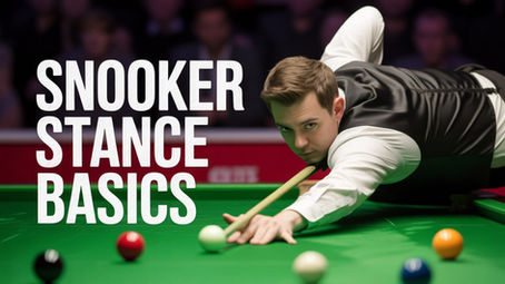 Snooker posture basics: How to do a perfect snooker stance