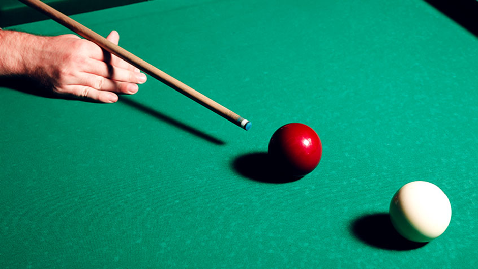 Cue stick and cue ball