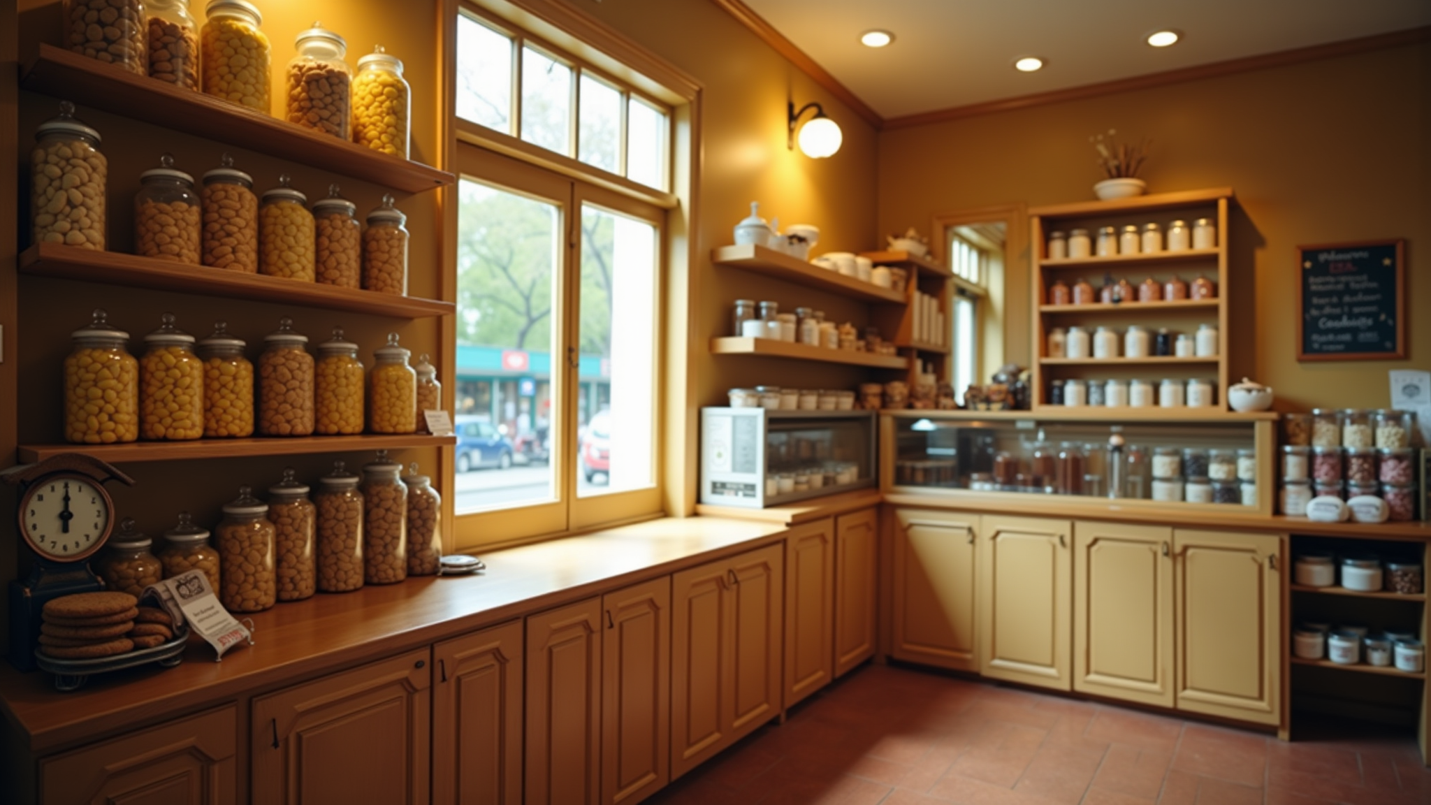 Our bakery pantry