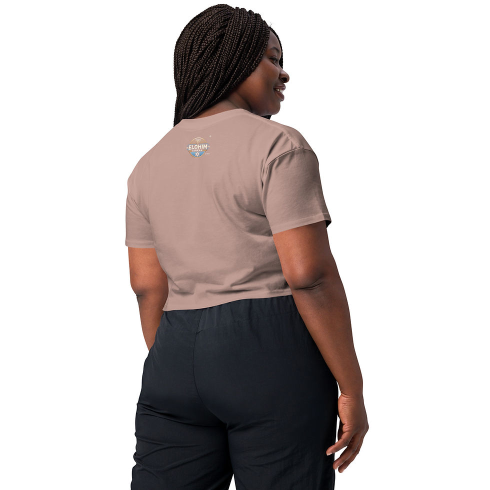 Thumbnail: Walk by Faith Women’s crop top