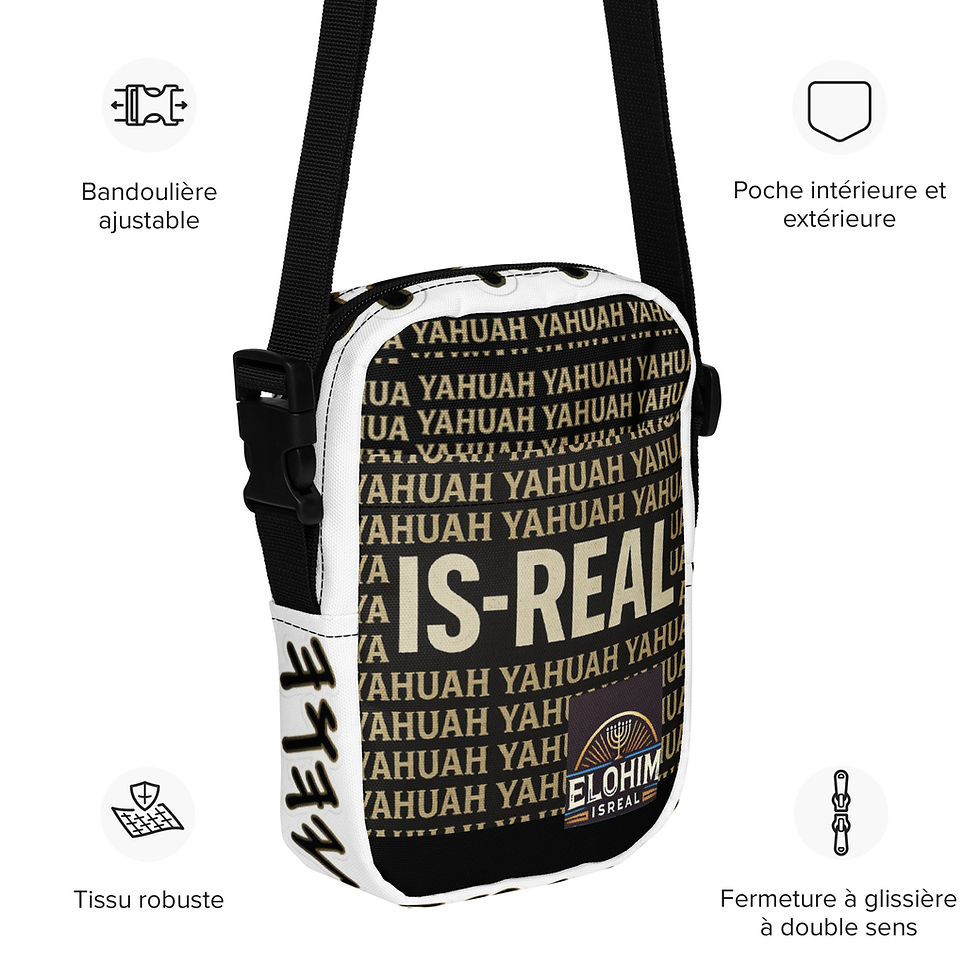 Thumbnail: Yahuah IsReal™ – Utility Crossbody Bag
