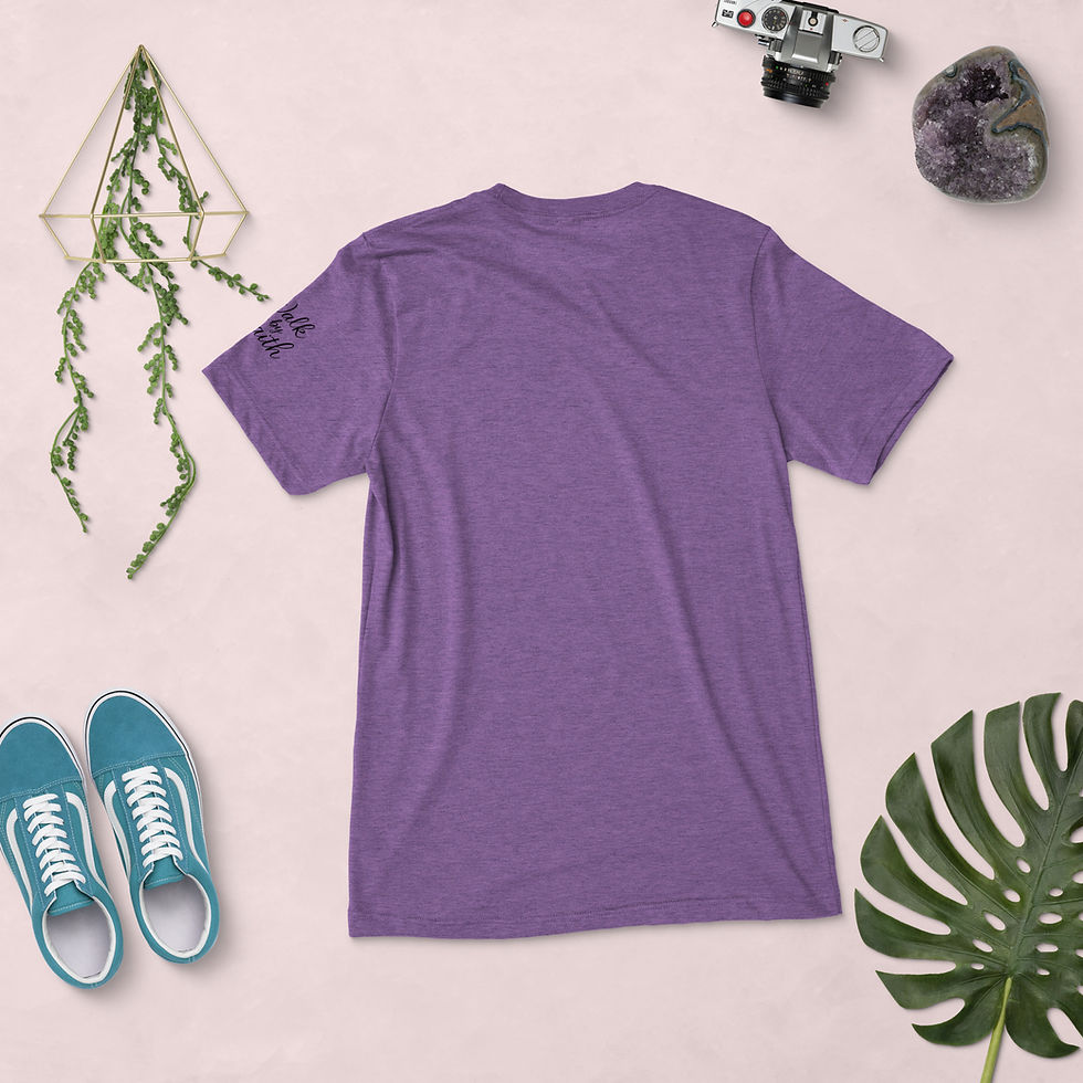 Thumbnail: Walk by Faith unisex t-shirt