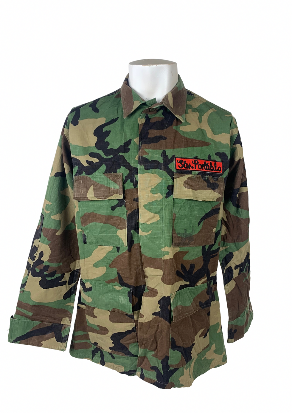 Thumbnail: San Portablo Woodland Camo Overshirt