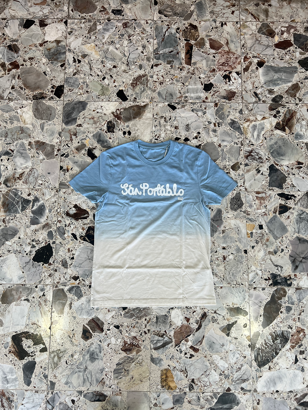 Thumbnail: San Portablo Dip Dye T-Shirts -White Edition