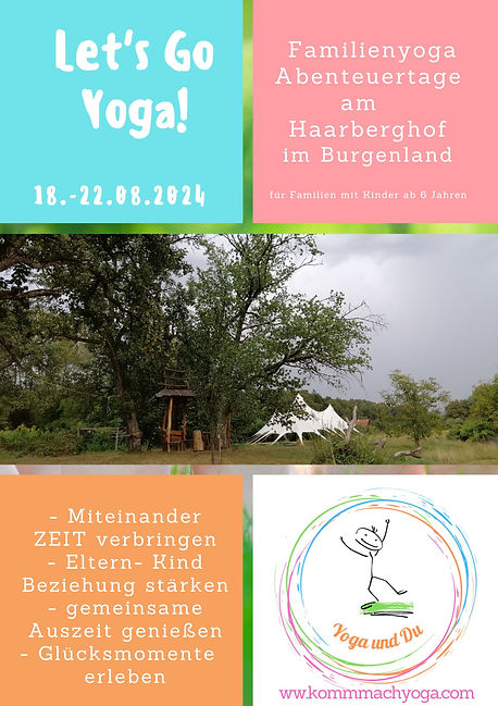 Familienyoga Flyer