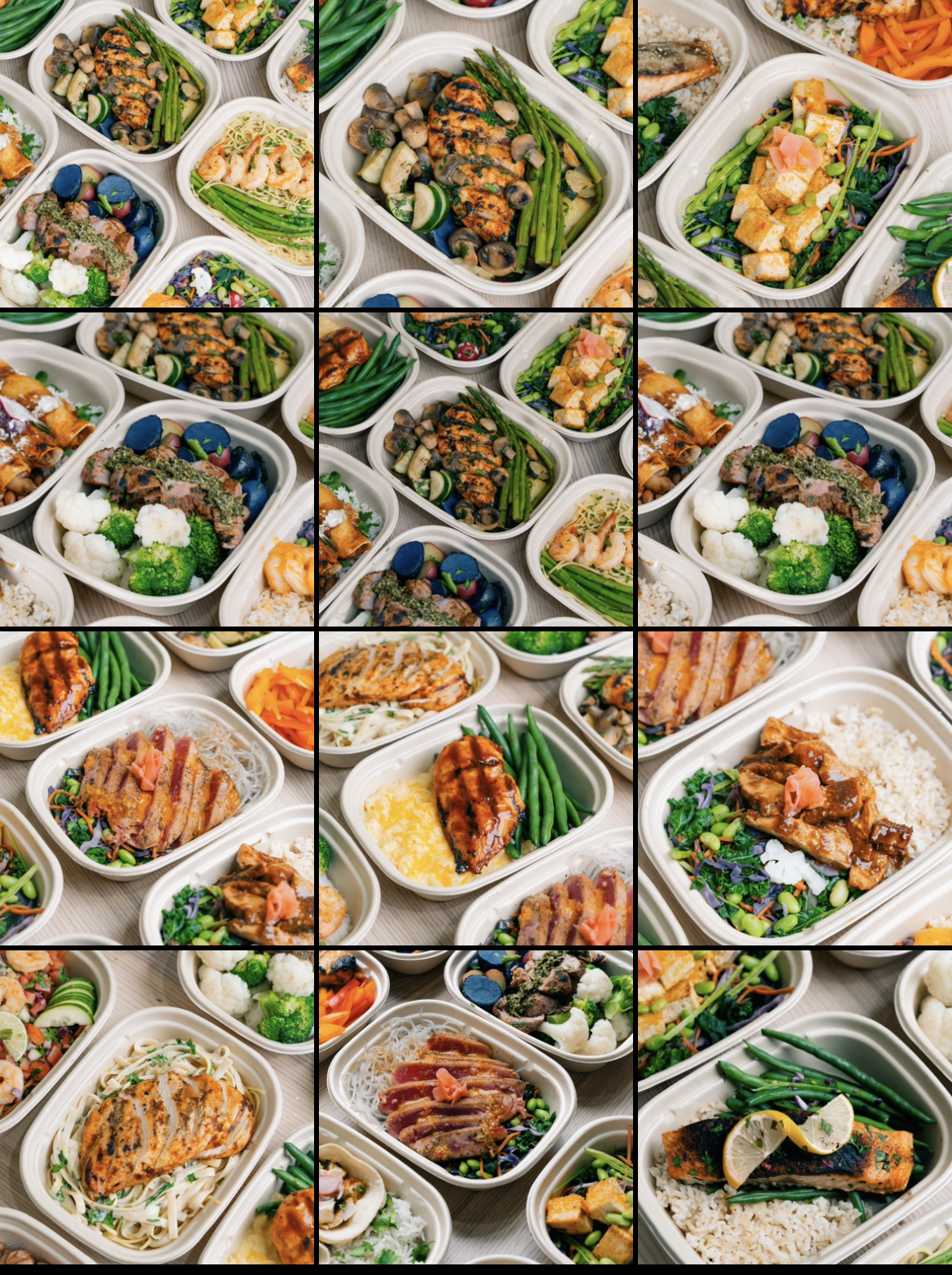 Arranged Food and Objects