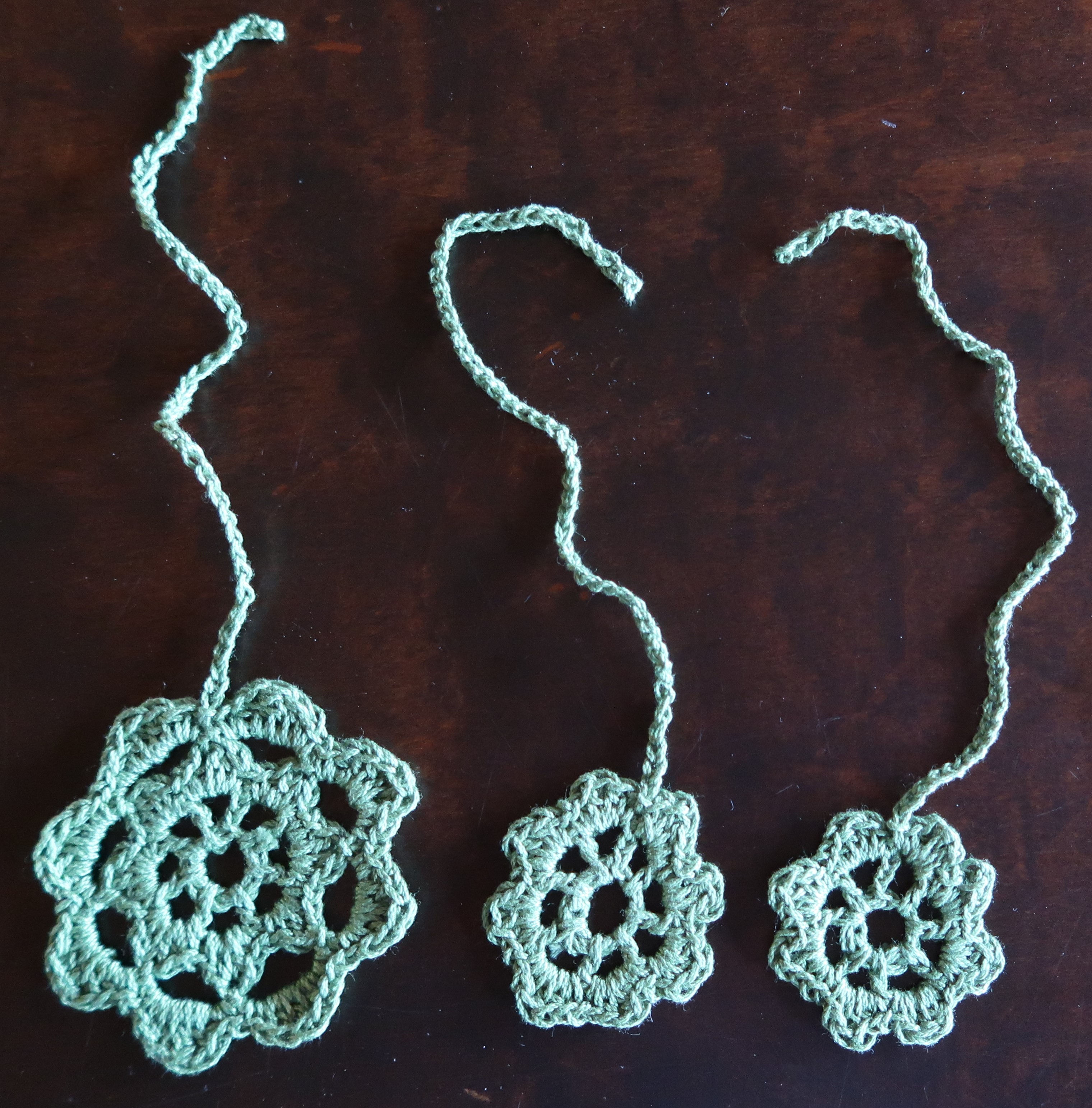 H7.1d: Pakkepynt, grønn.