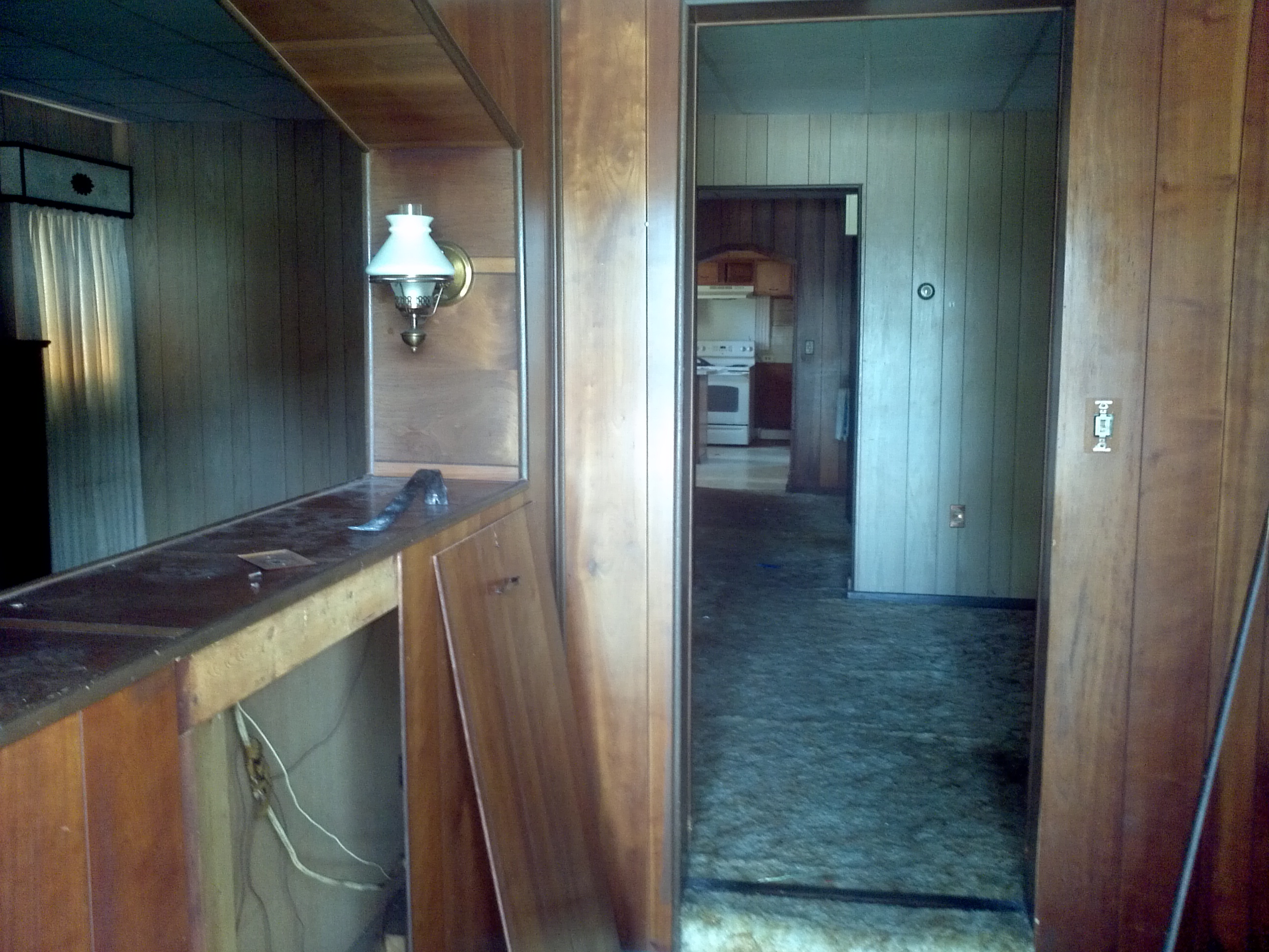 Entrance before