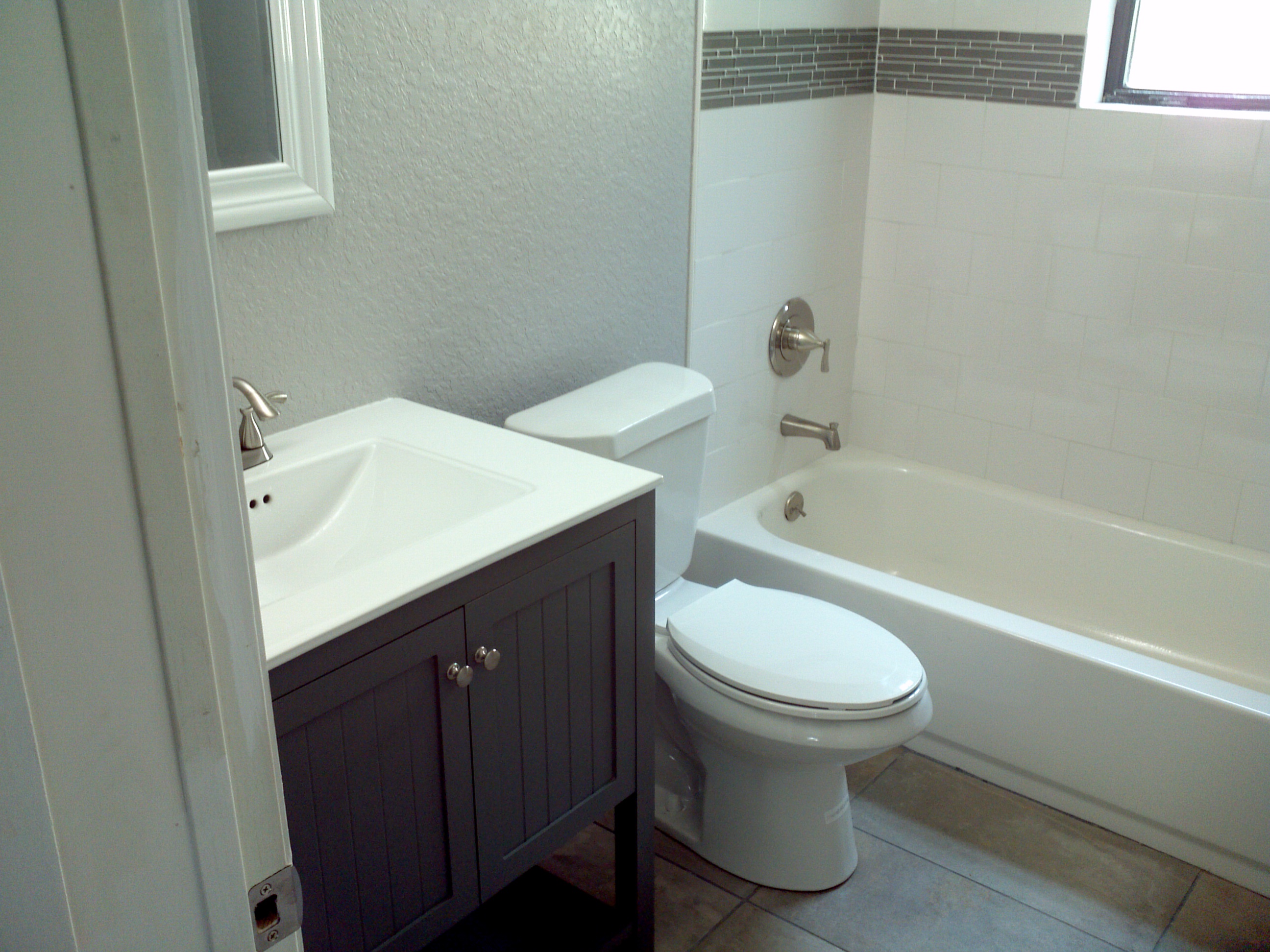 Bathroom after