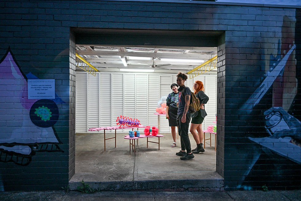 Transient We Remain: David Creed, Jamie Mumford and Angela Rossitto at The Wandering Room