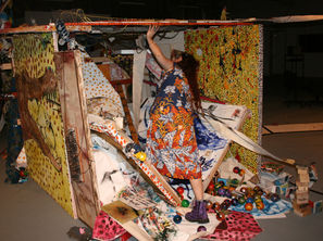CAITLIN HALSALL, PAINTING BOOTH, RYAN RENSHAW WINDOW, 2011