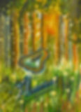 bike in forest