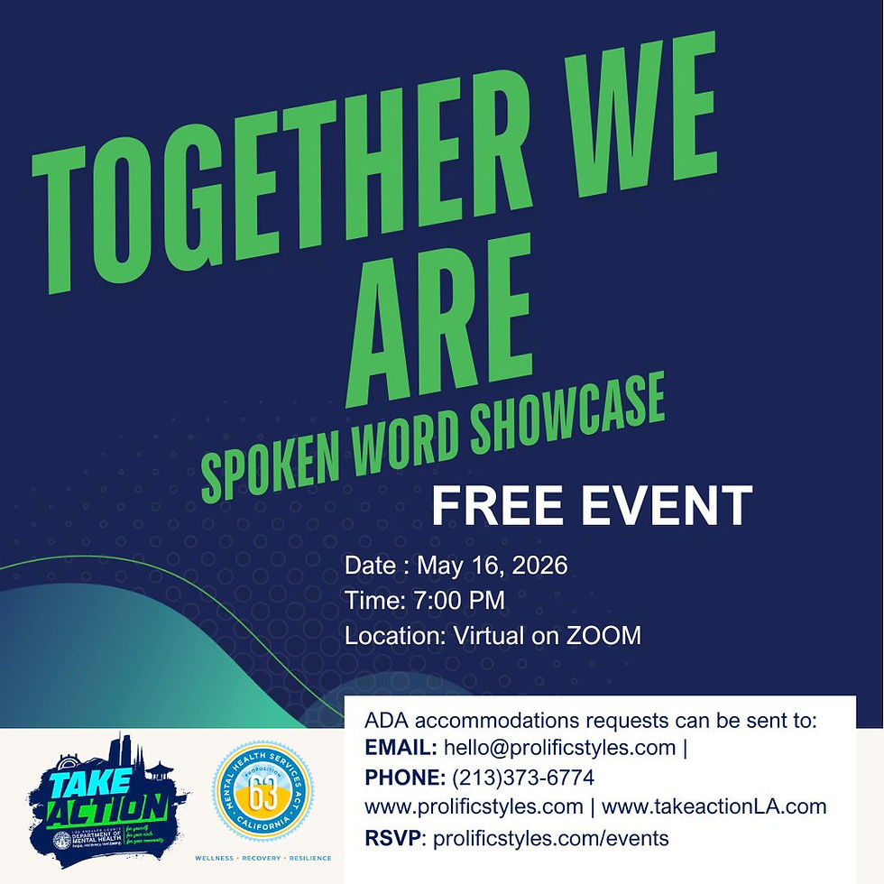 Together We Are - Poetry Showcase