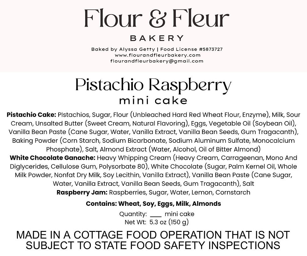 Pistachio Raspberry