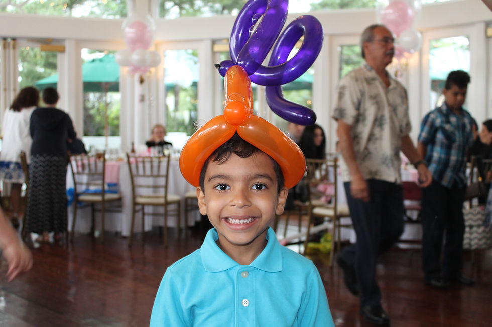 balloon twisting crazy hat