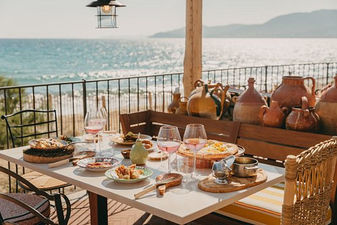 Yacht Charter to Restaurant La Brigantine
