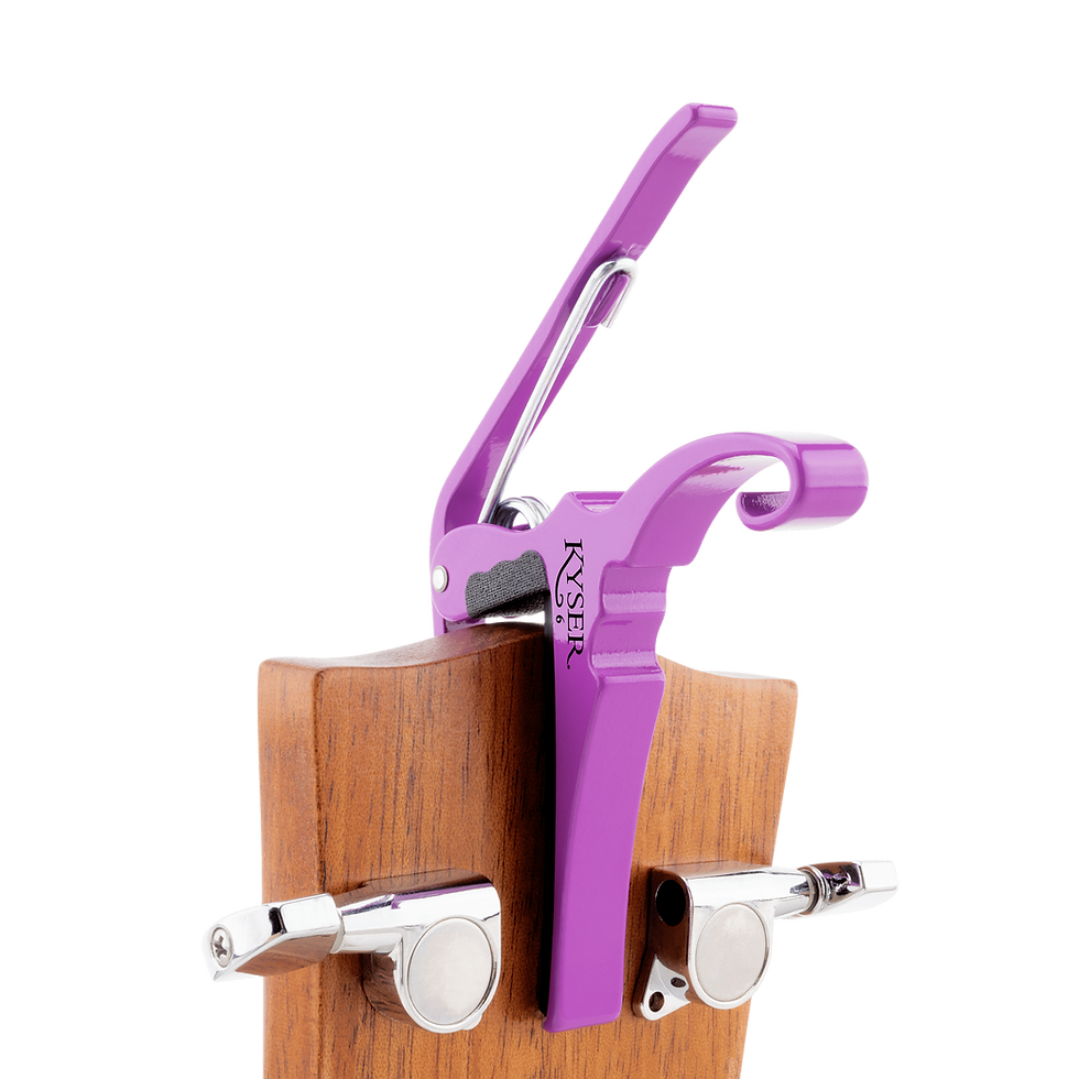 섬네일: Kyser Quick-Change Acoustic Guitar Capo - Durable Aircraft-Grade Aluminum Trigg