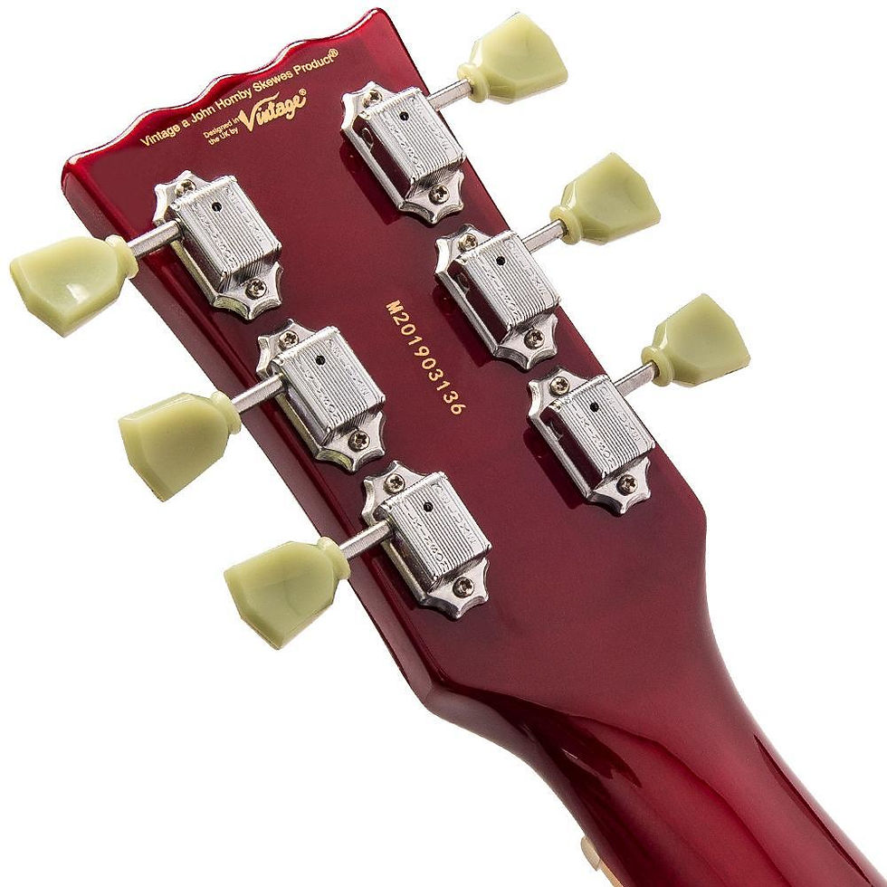 섬네일: Vintage VS6V ReIssued Cherry Red Electric Guitar with Vibrola Tailpiece