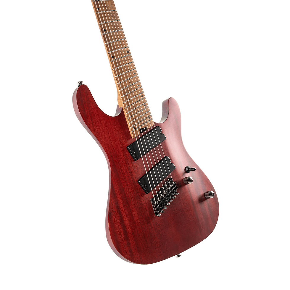 Thumbnail: Cort KX307 Multi-Scale 7-String Electric Guitar Open Pore Mahogany