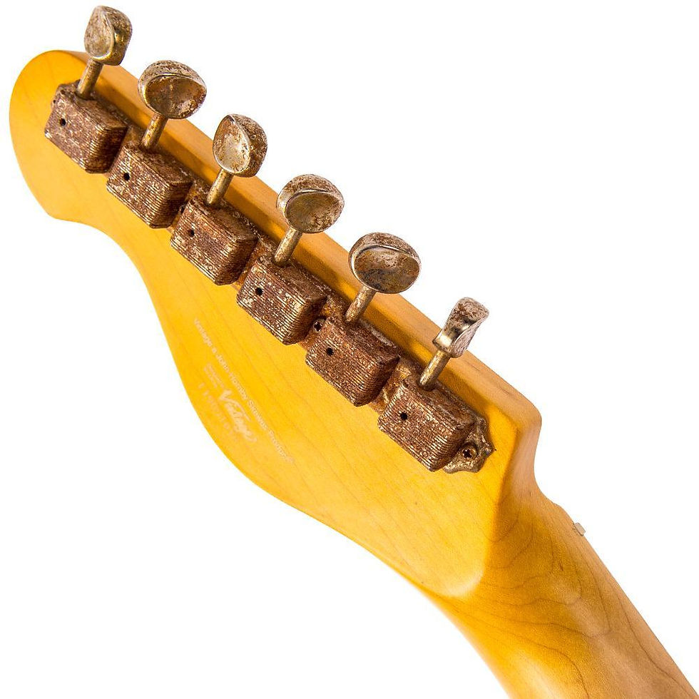 תמונה ממוזערת: Vintage V59 ICON Distressed Sunburst Electric Guitar, Wilkinson Pickups, Maple 