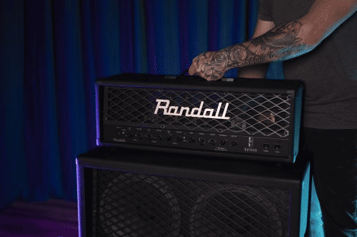 Thumbnail: Randall RD100HEL34 3 Channel 100 Watt Guitar Head