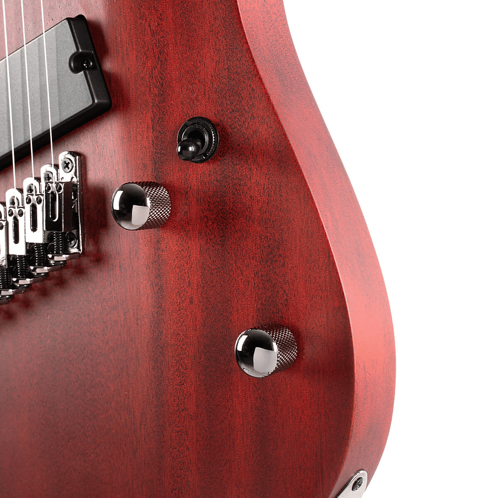 Thumbnail: Cort KX307 Multi-Scale 7-String Electric Guitar Open Pore Mahogany