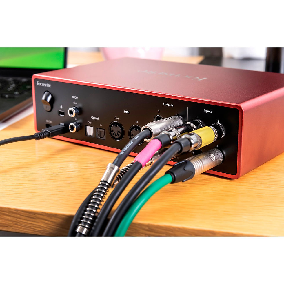 縮圖：Focusrite Scarlett 16i16 4th Gen 16x16 USB-C Audio Interface